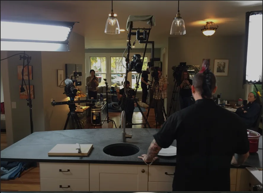 Kitchen production set